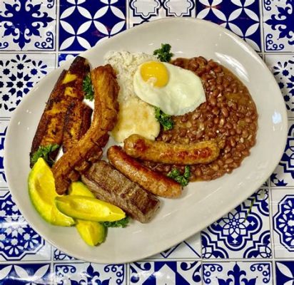   Bandeja Paisa：一個令人難忘的哥倫比亞美食盛宴，結合了香辣與豐富的風味！